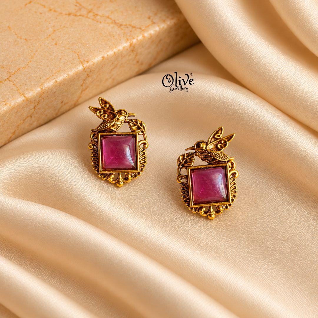 Oxidized Earrings-1285