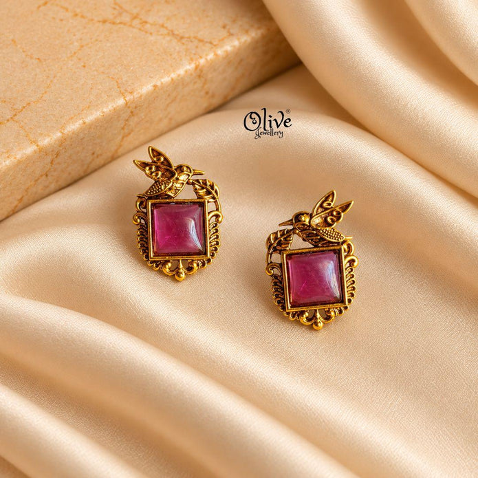 Oxidized Earrings-1285