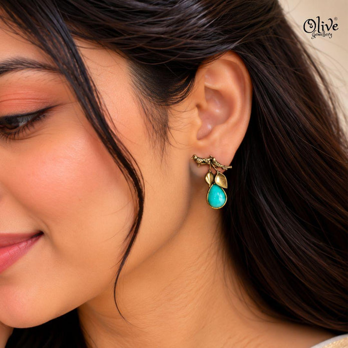 Oxidized Earrings-1302