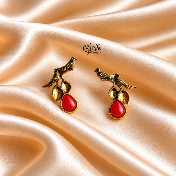 Oxidized Earrings-1302