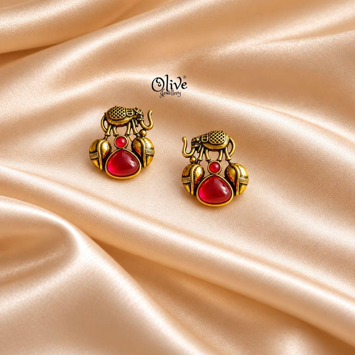 Oxidized Earrings-1307