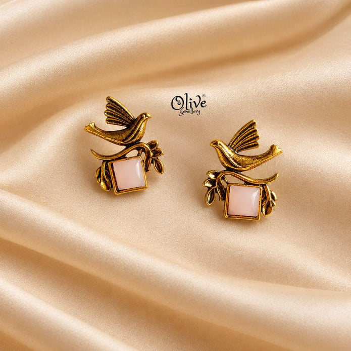 Oxidized Earrings-1313