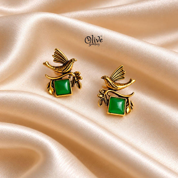 Oxidized Earrings-1313