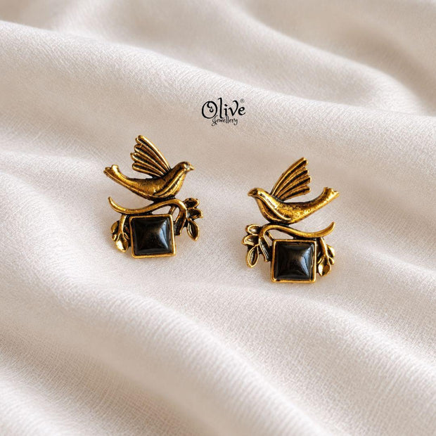 Oxidized Earrings-1313