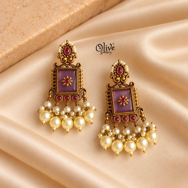 Oxidized Earrings-1318