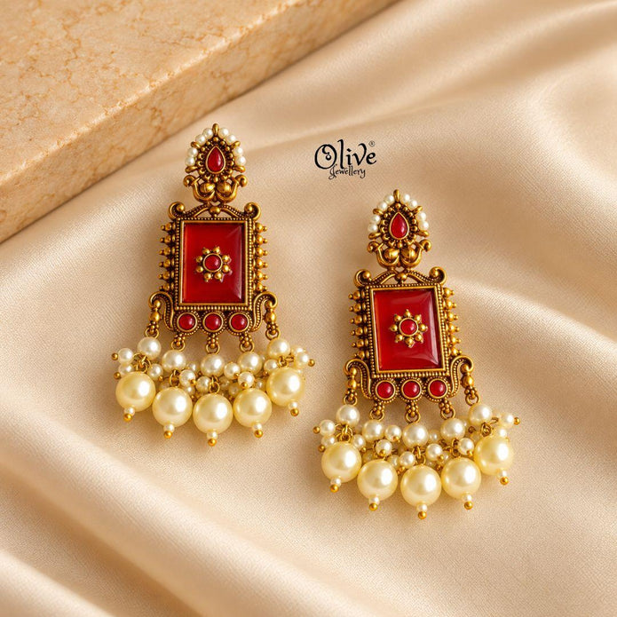 Oxidized Earrings-1318