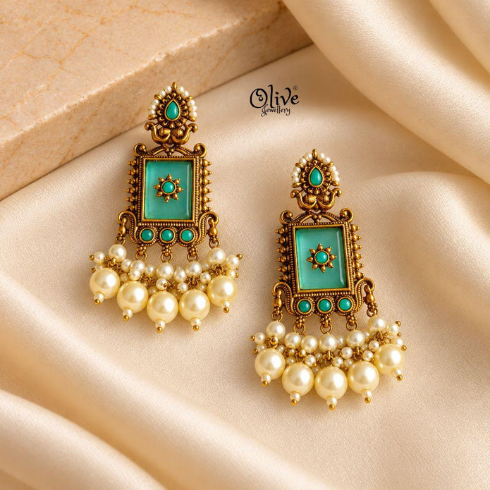 Oxidized Earrings-1318