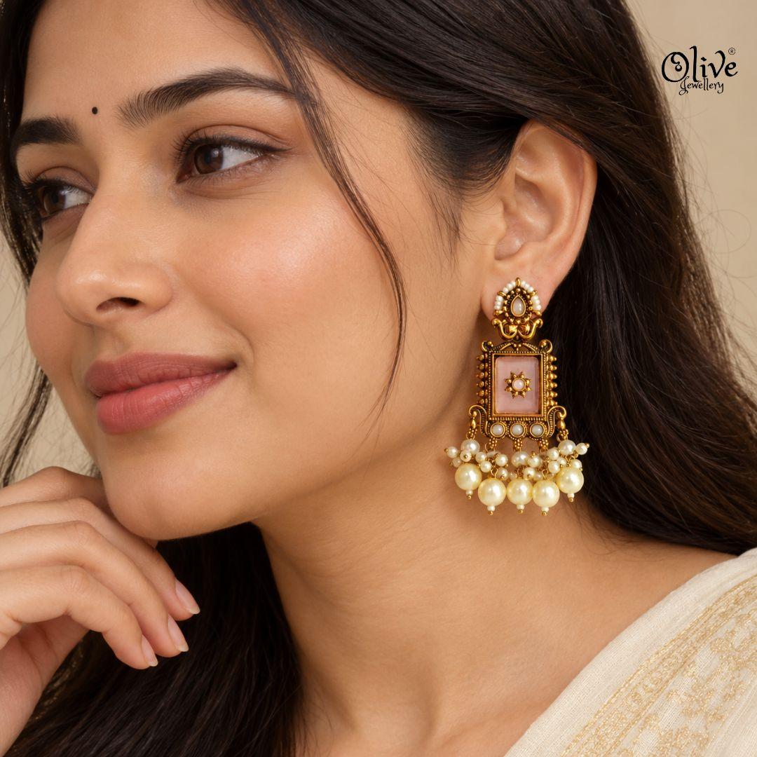 Oxidized Earrings-1318