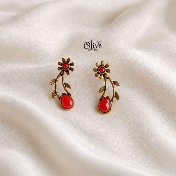 Oxidized Earrings-1312
