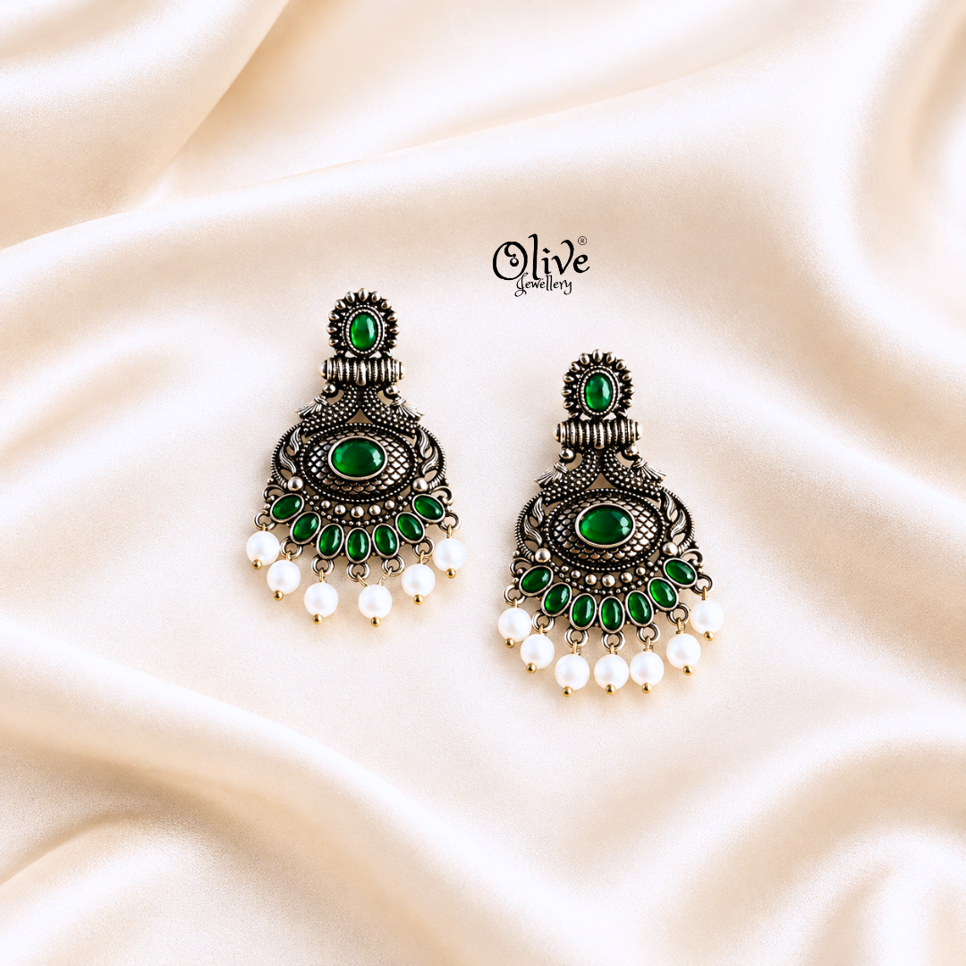 Oxidized Earrings-1327