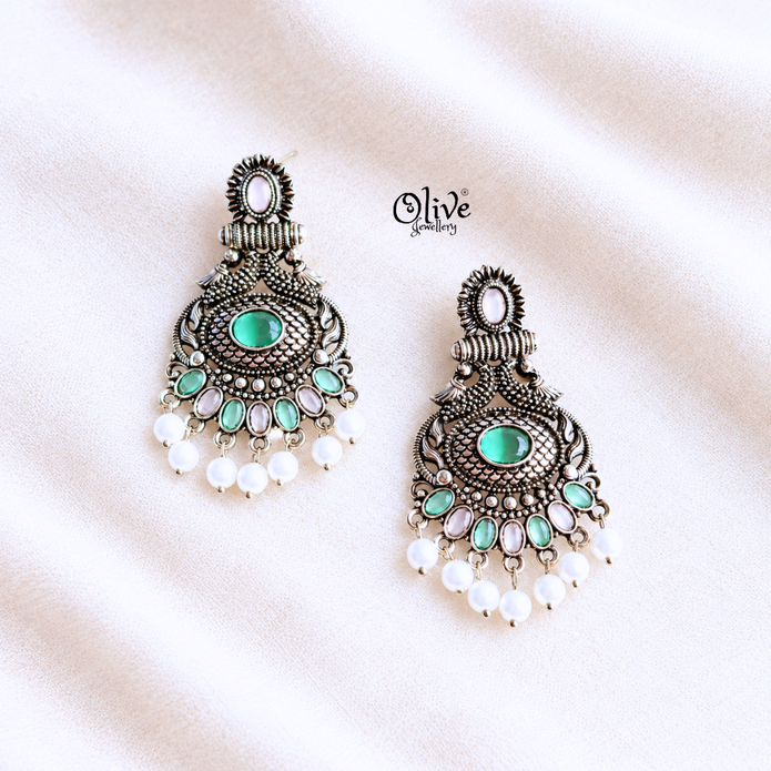 Oxidized Earrings-1327