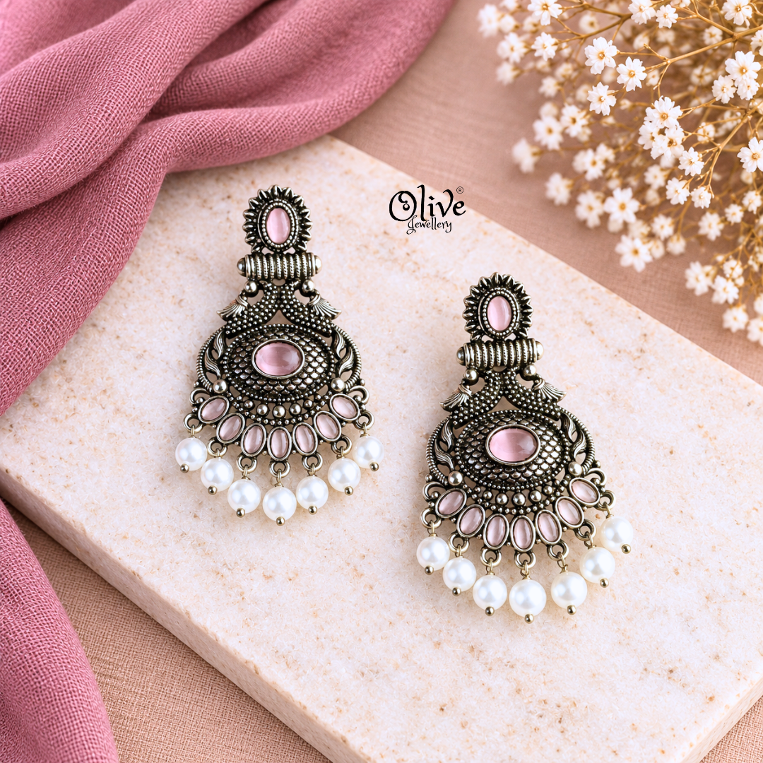 Oxidized Earrings-1327