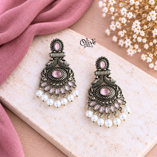 Oxidized Earrings-1327