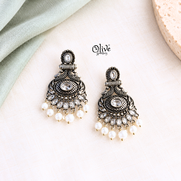Oxidized Earrings-1327