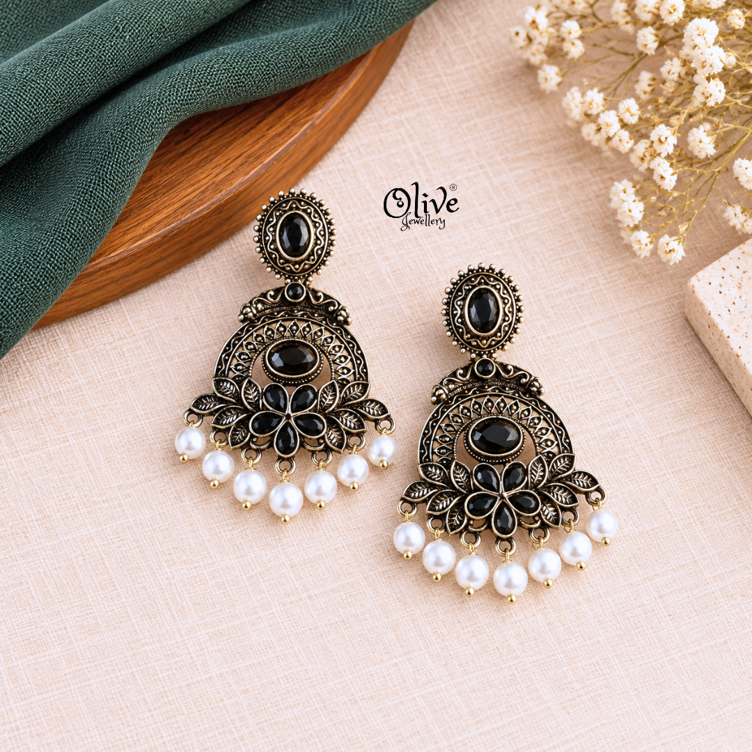 Oxidized Earrings-1337 (Copy)