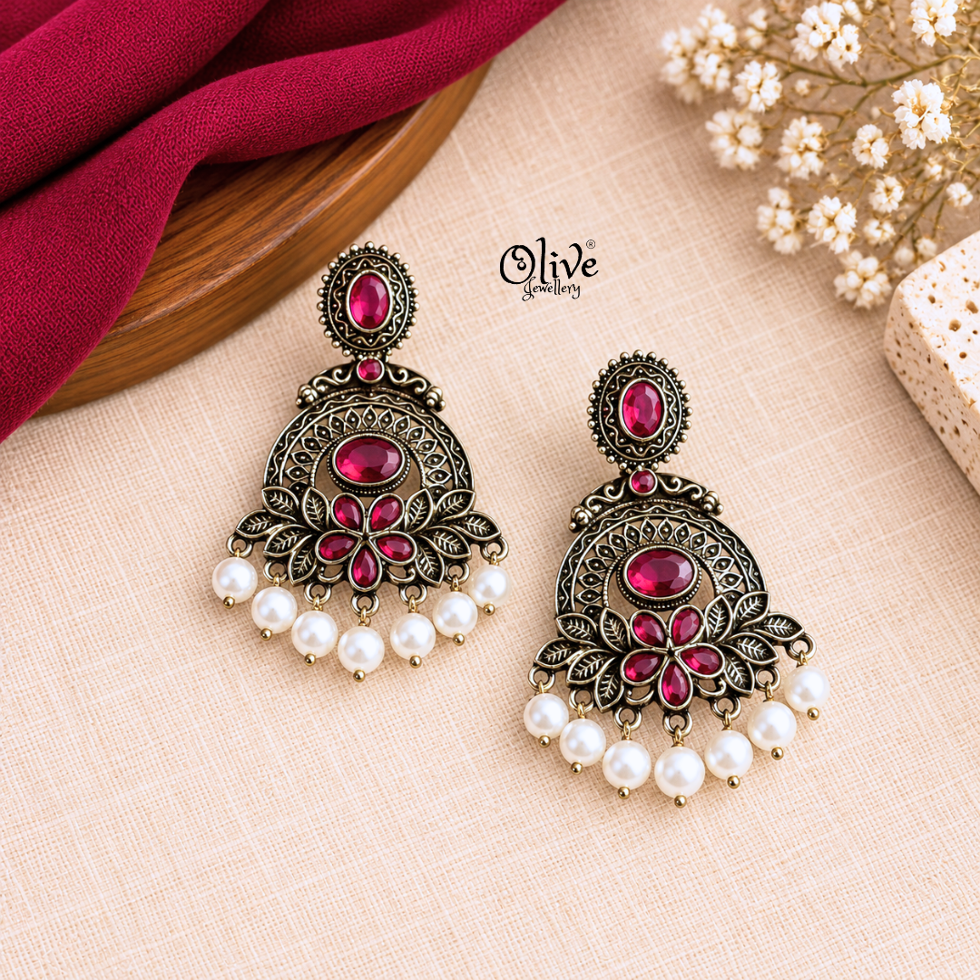 Oxidized Earrings-1337 (Copy)