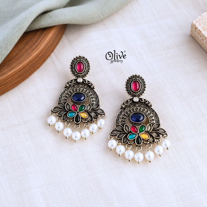 Oxidized Earrings-1337 (Copy)