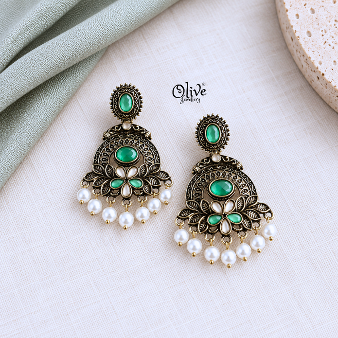 Oxidized Earrings-1337 (Copy)