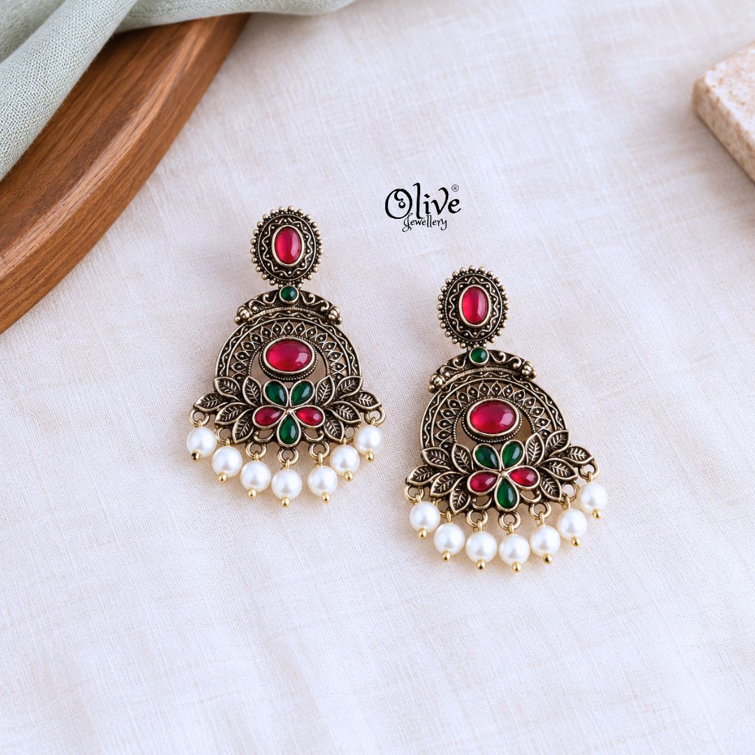 Oxidized Earrings-1337 (Copy)