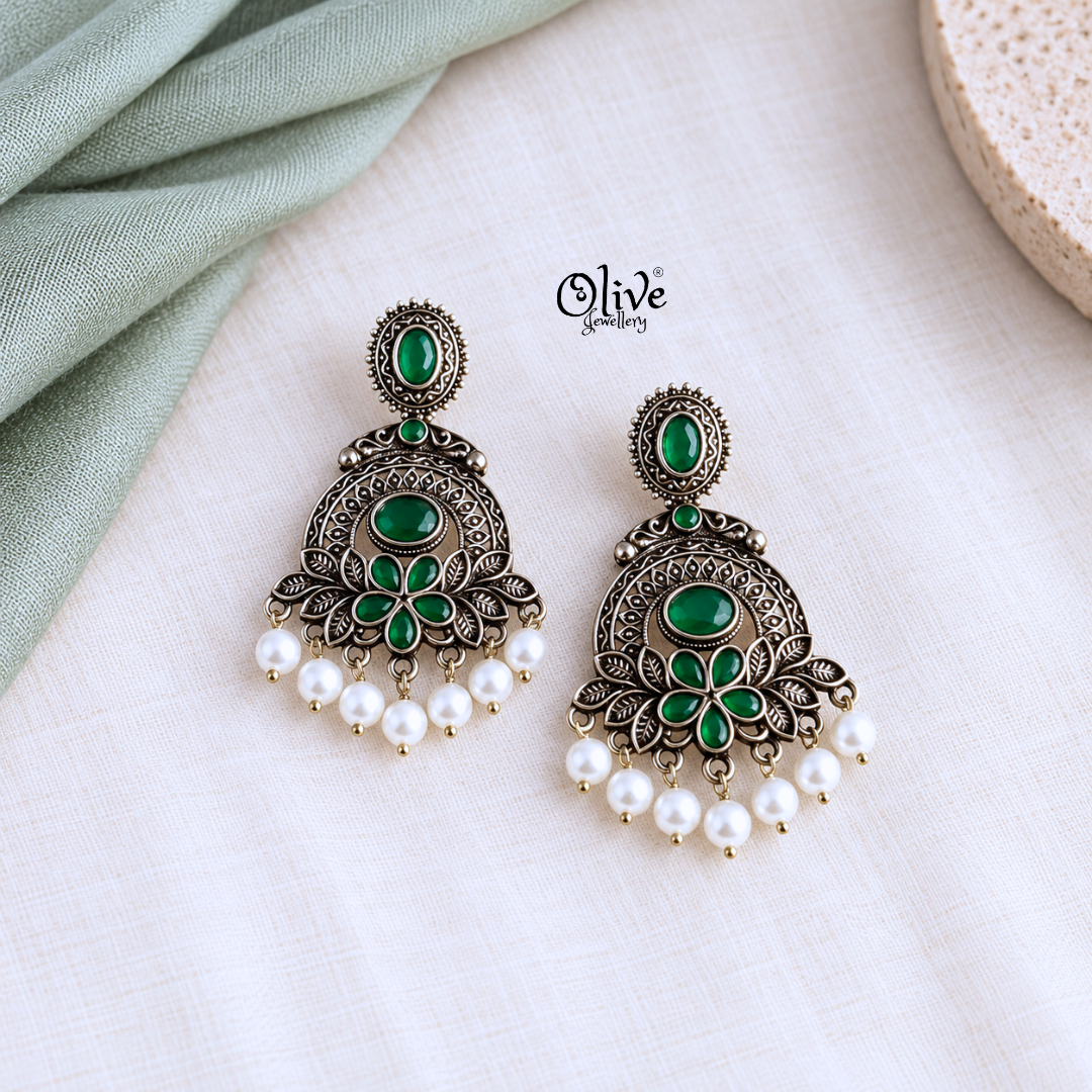 Oxidized Earrings-1337 (Copy)