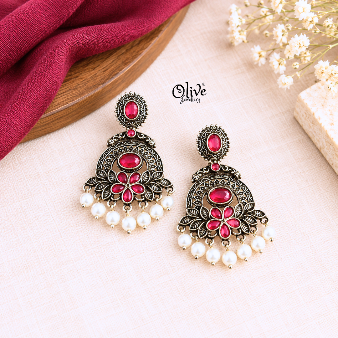 Oxidized Earrings-1337 (Copy)