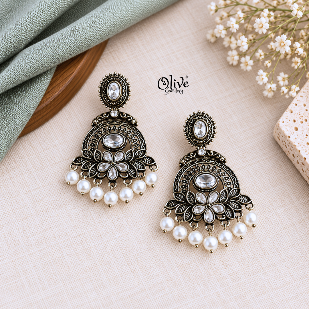 Oxidized Earrings-1337 (Copy)