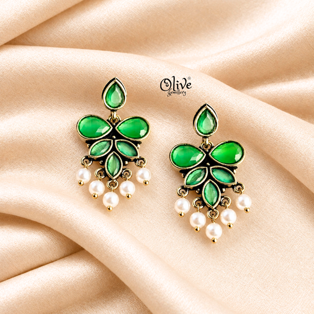 Oxidized Earrings-1348