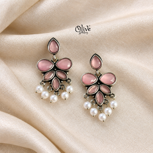 Oxidized Earrings-1348