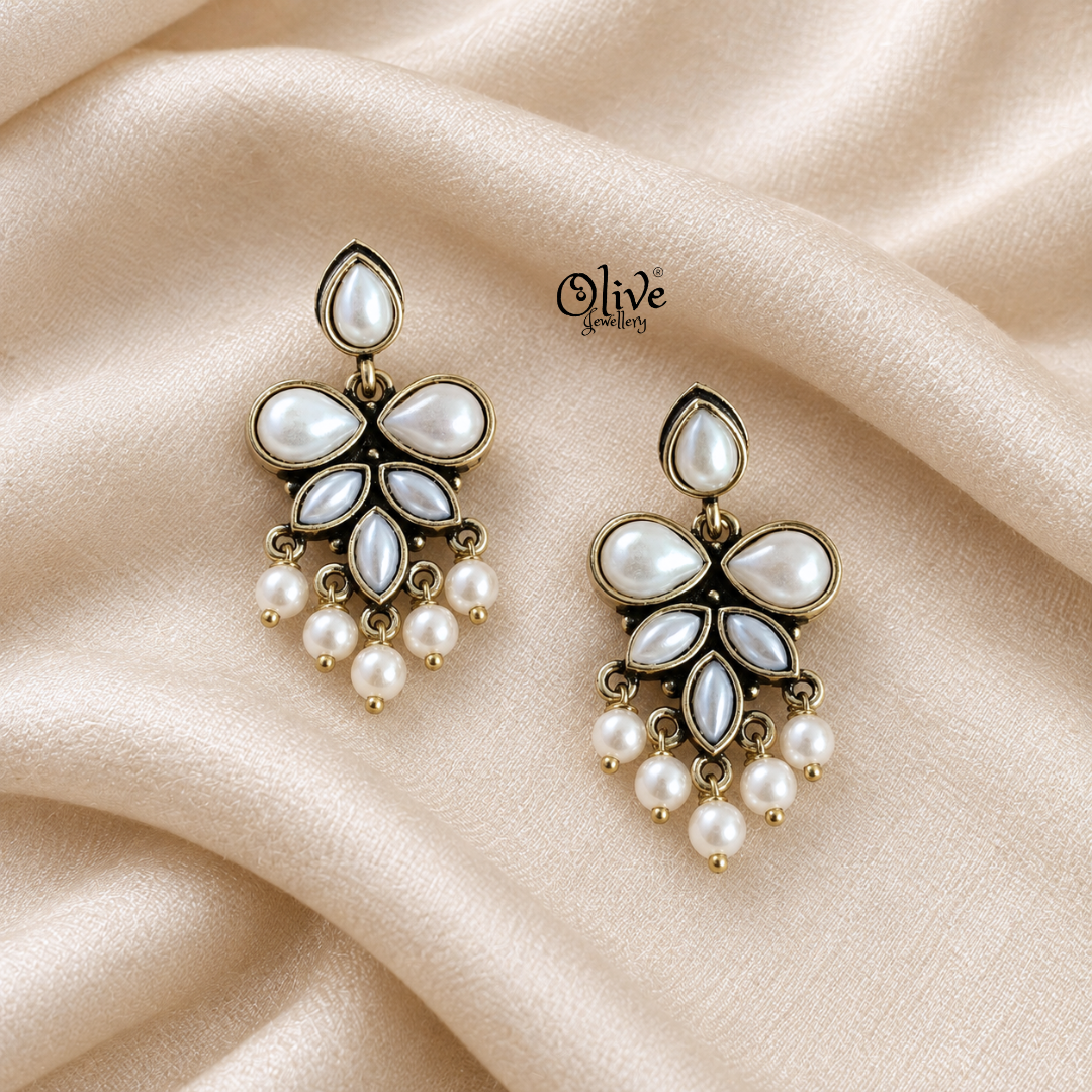 Oxidized Earrings-1348