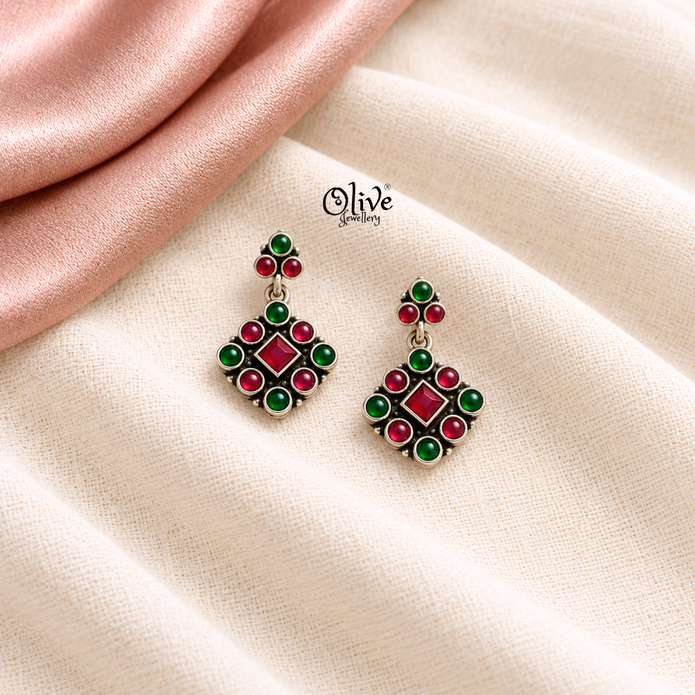 Oxidized Earrings-1359