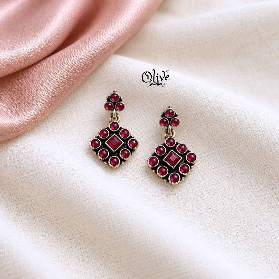 Oxidized Earrings-1359