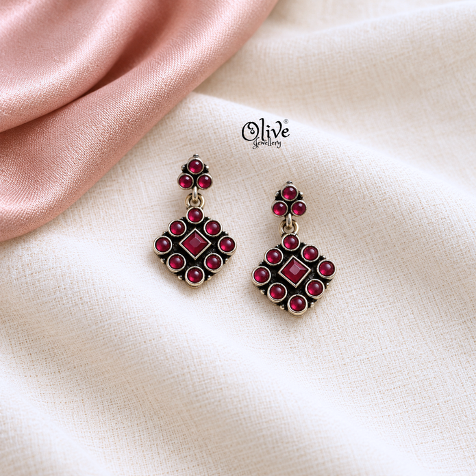 Oxidized Earrings-1359