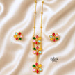 Polki Pendant Neckset-006