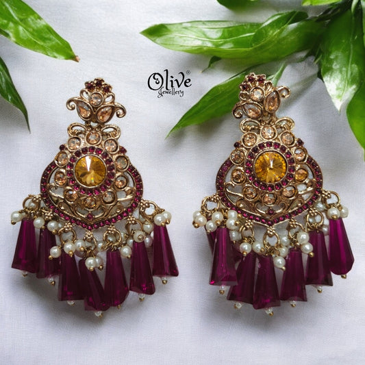 Raga Fusion Earrings - 1
