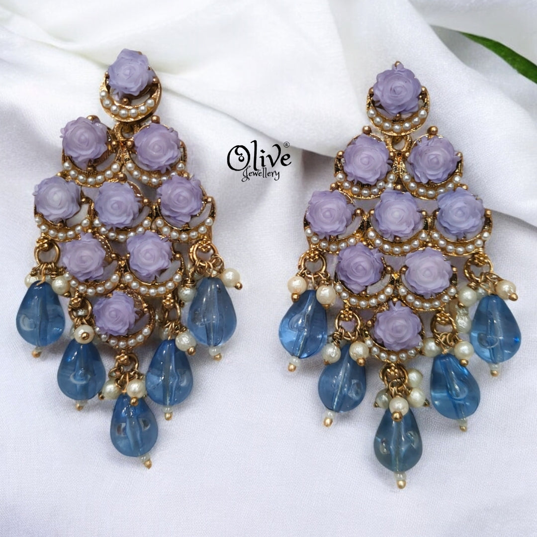 Raga Fusion Earrings - 1 0