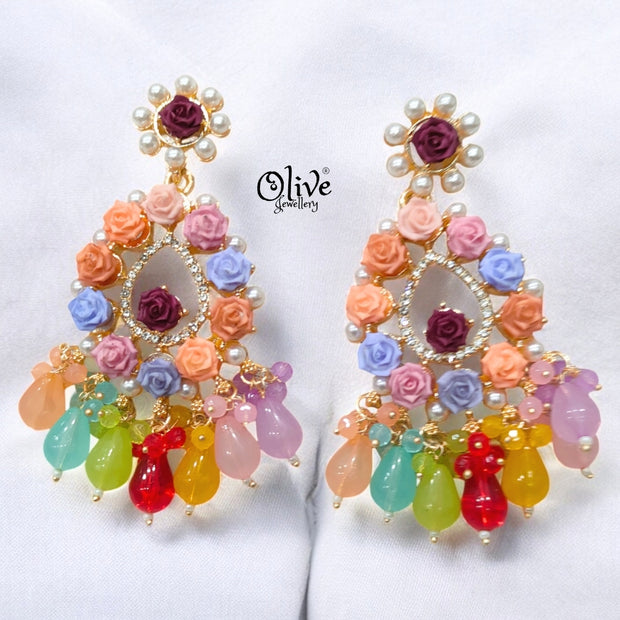 Raga Fusion Earrings -34