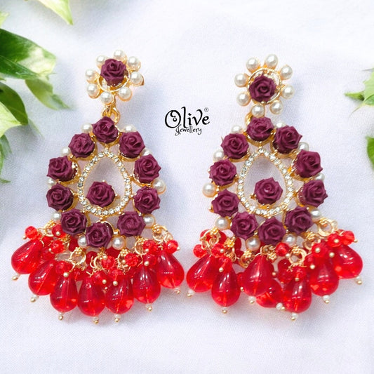 Raga Fusion Earrings -34