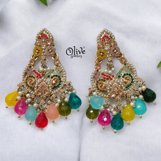 Raga Fusion Earrings -49