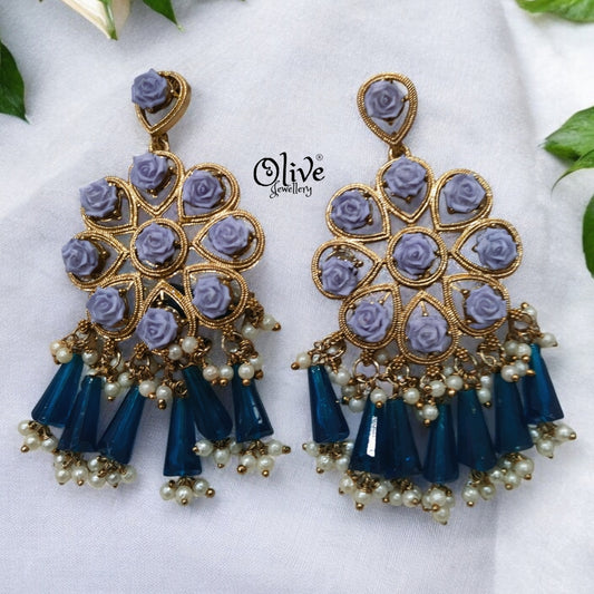 Raga Fusion Earrings -61