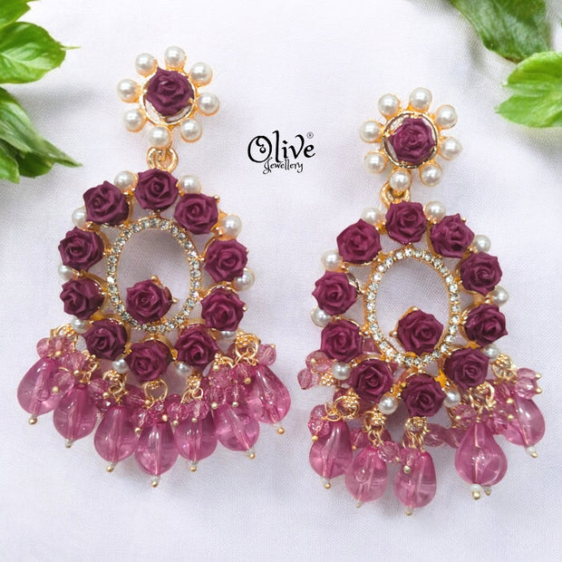 Raga Fusion Earrings -80