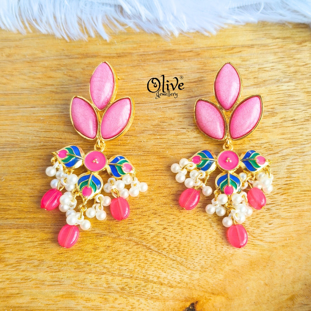 Raga Fusion Earrings -131