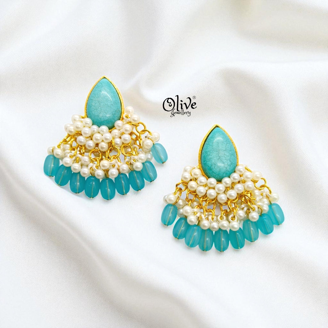 Raga Fusion Earrings -149