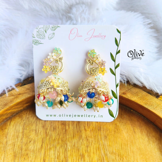 Raga Fusion Earrings -155