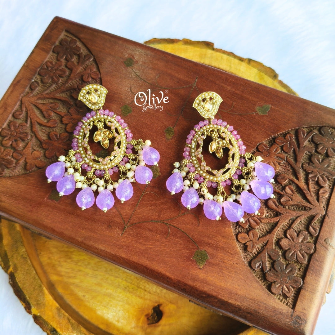 Raga Fusion Earrings - 156