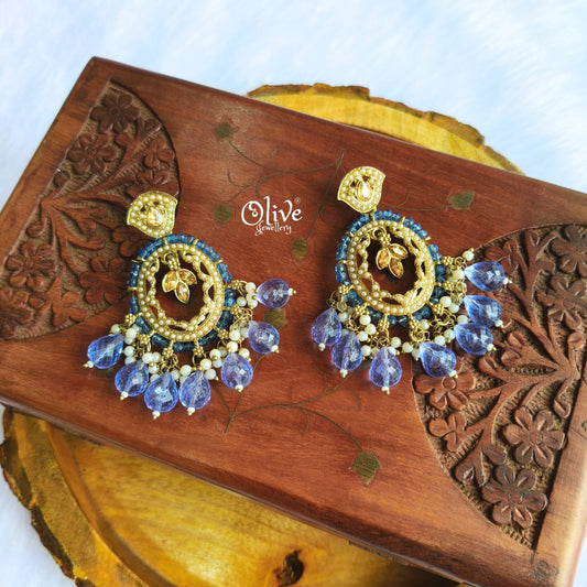 Raga Fusion Earrings - 156