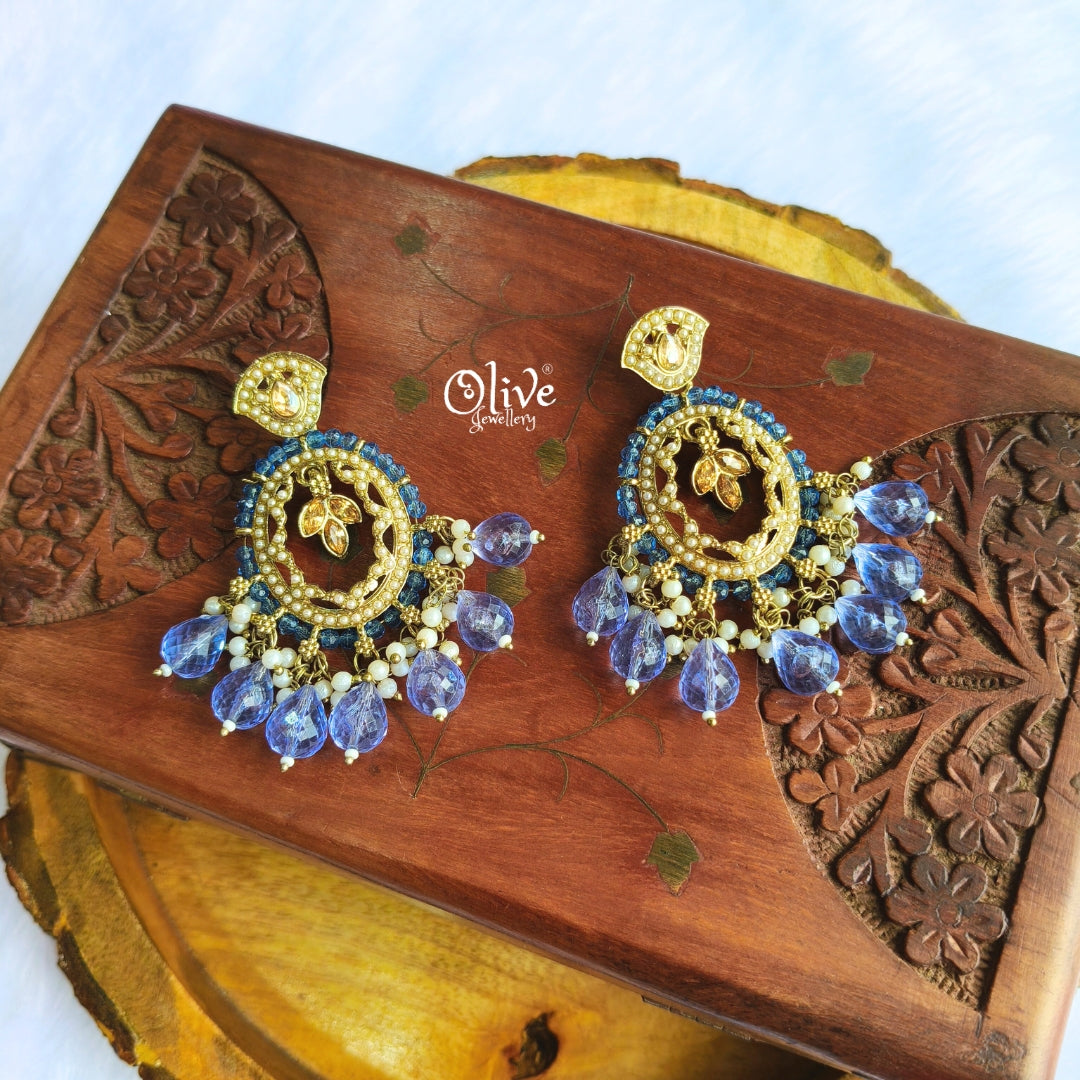 Raga Fusion Earrings - 156