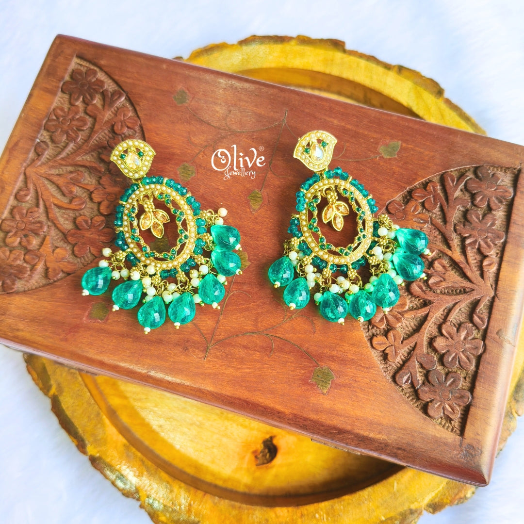 Raga Fusion Earrings - 156