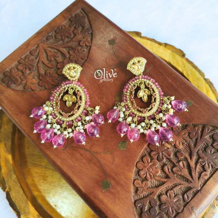 Raga Fusion Earrings - 156