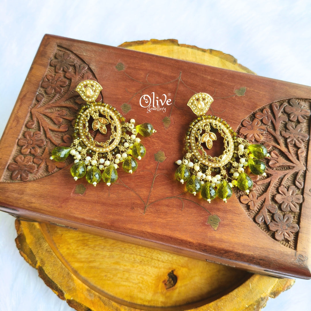 Raga Fusion Earrings - 156