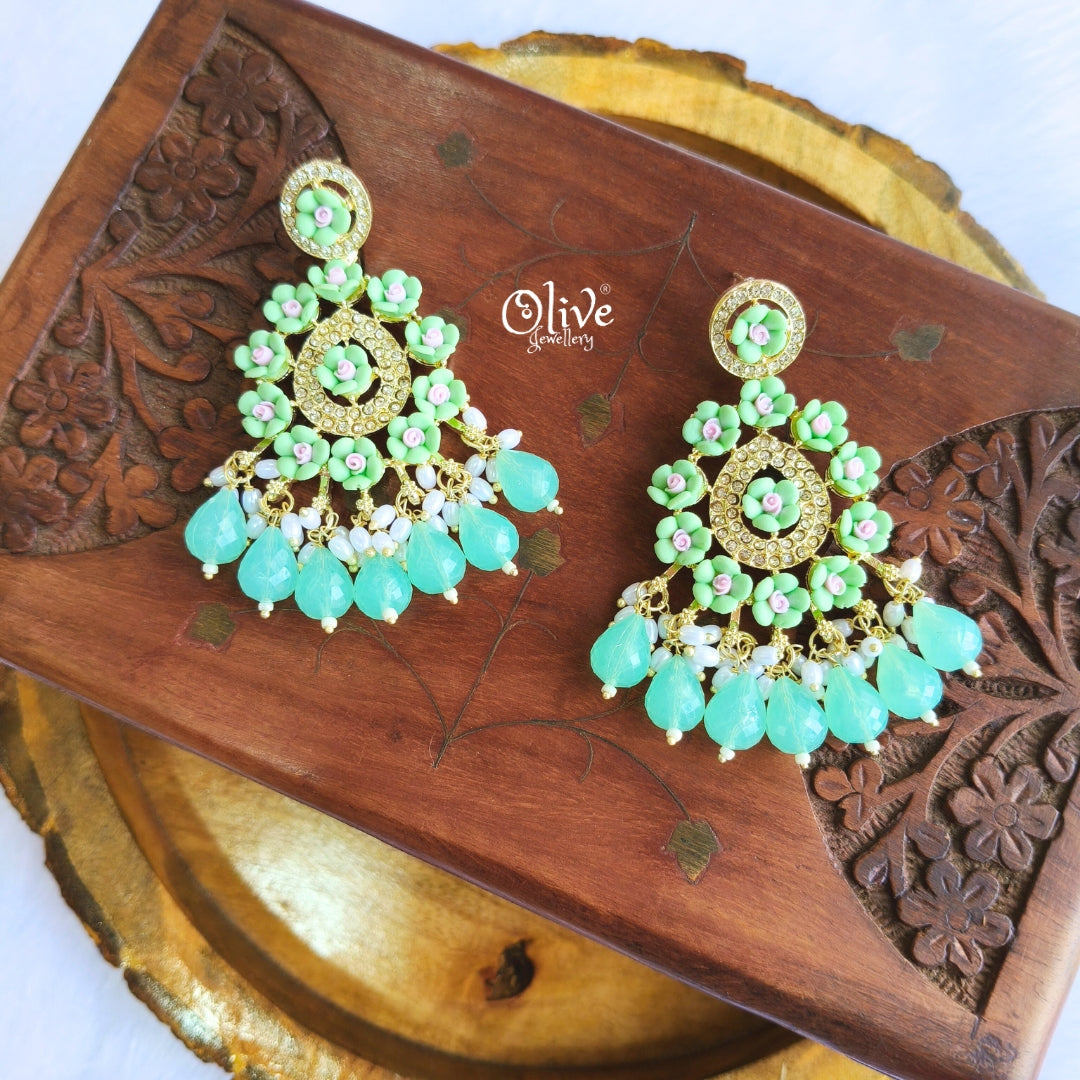 Raga Fusion Earrings - 167